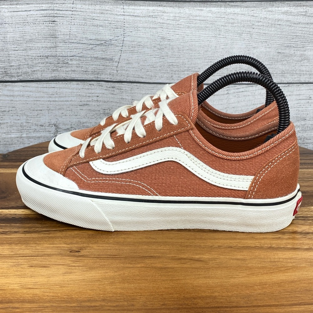 Vans Style 36 Decon SF Salt Wash Bombay Brown UltraCush Shoe Women’s Size 6.5